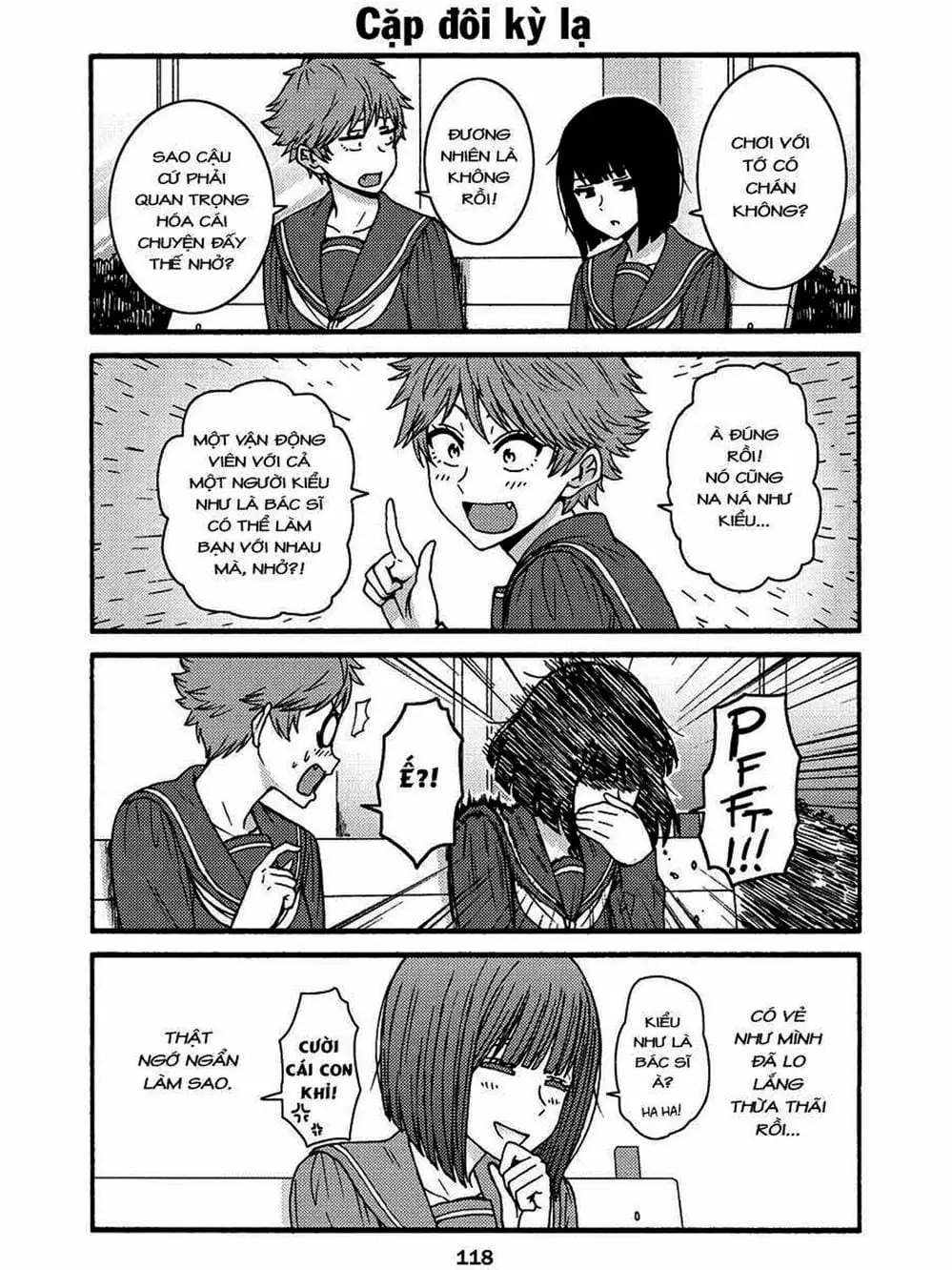 Truyện Tranh Tomo-Chan Là Một Cô Gái! trang 3