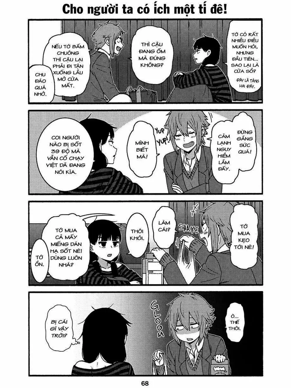 Truyện Tranh Tomo-Chan Là Một Cô Gái! trang 3