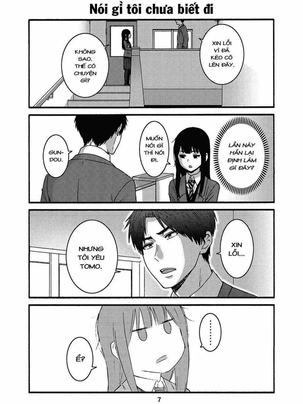 Truyện Tranh Tomo-Chan Là Một Cô Gái! trang 3