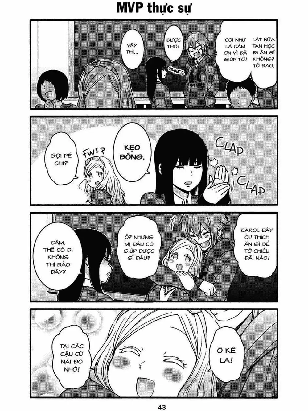 Truyện Tranh Tomo-Chan Là Một Cô Gái! trang 3