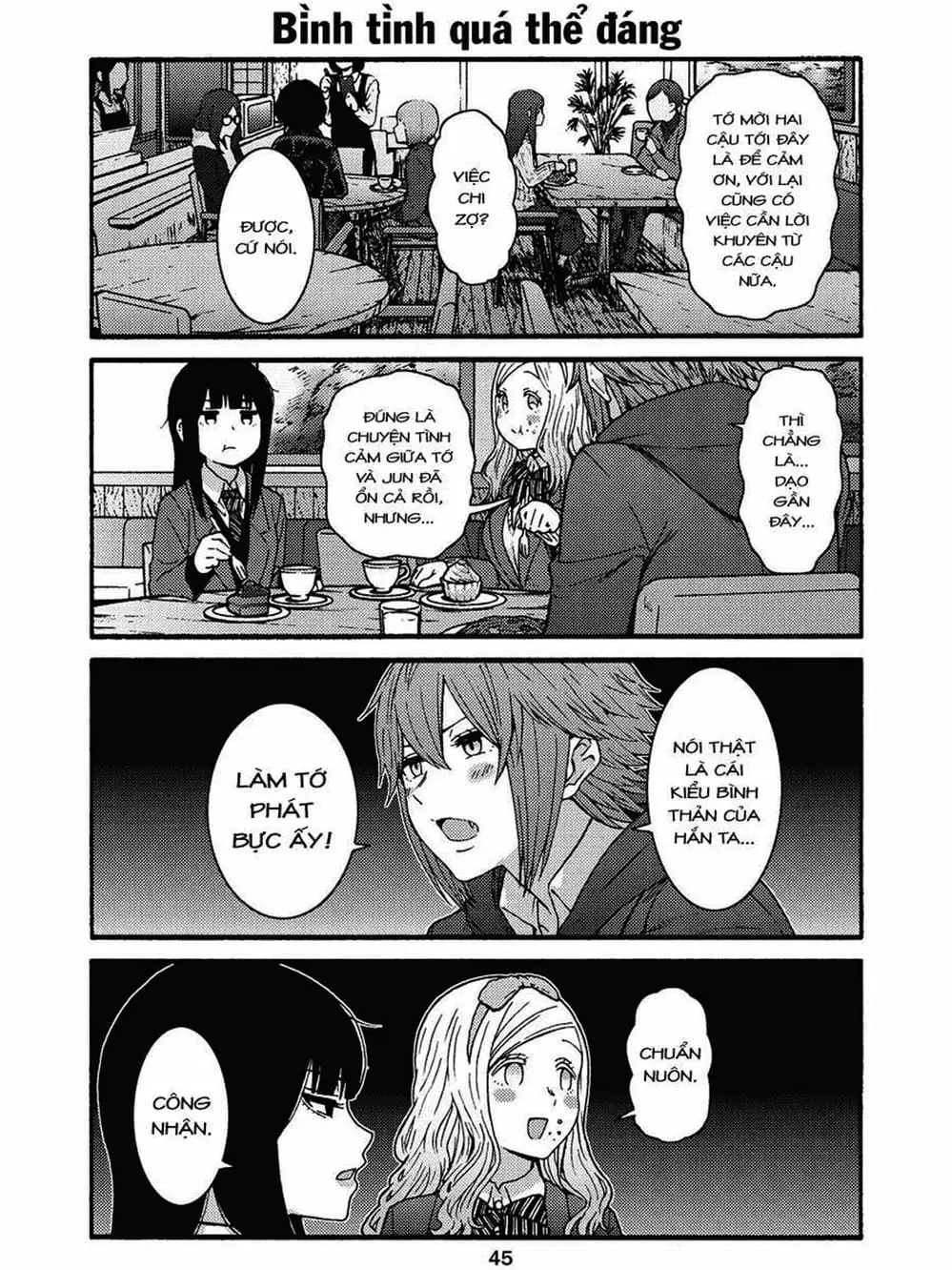 Truyện Tranh Tomo-Chan Là Một Cô Gái! trang 3