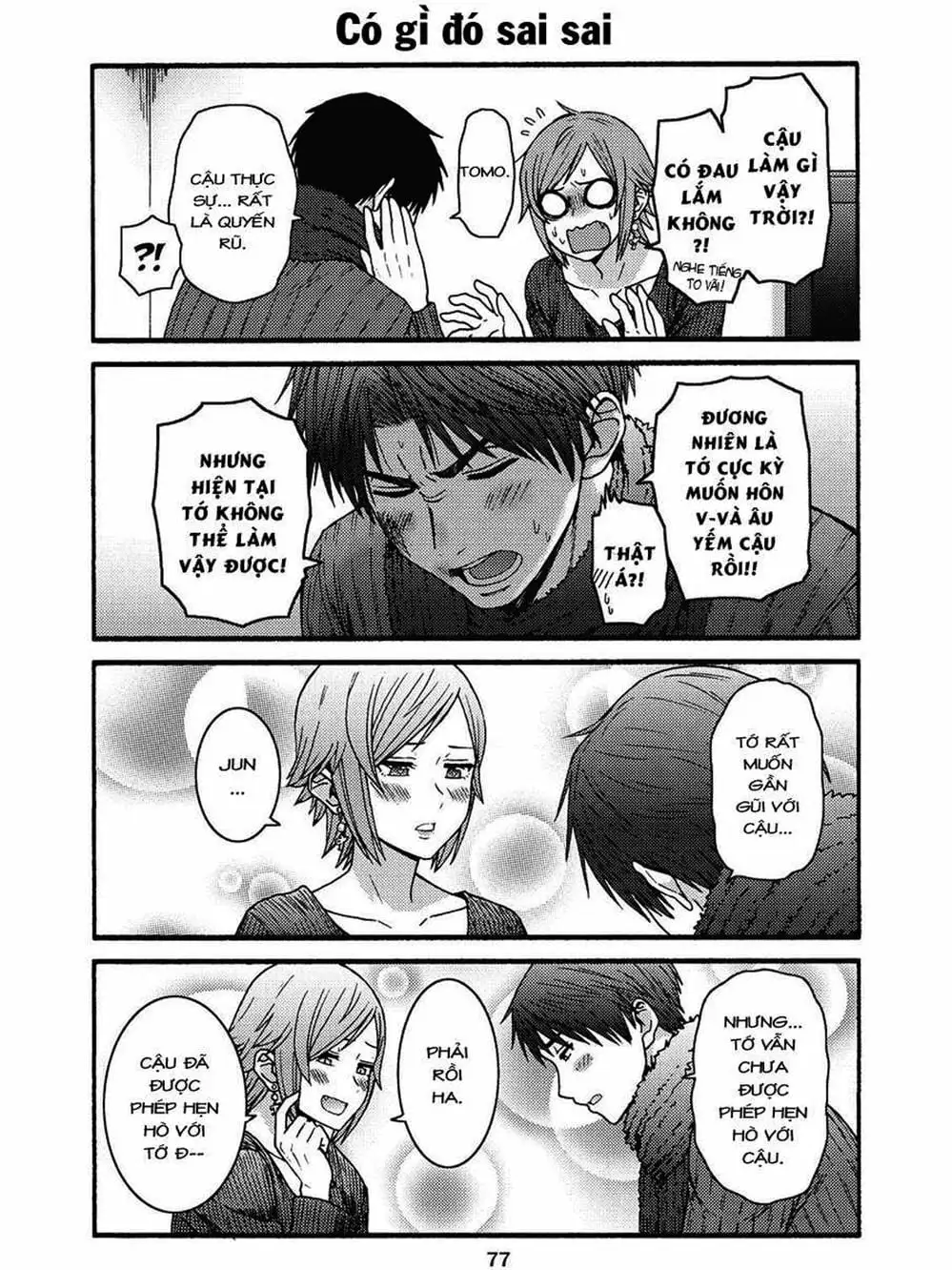 Truyện Tranh Tomo-Chan Là Một Cô Gái! trang 3