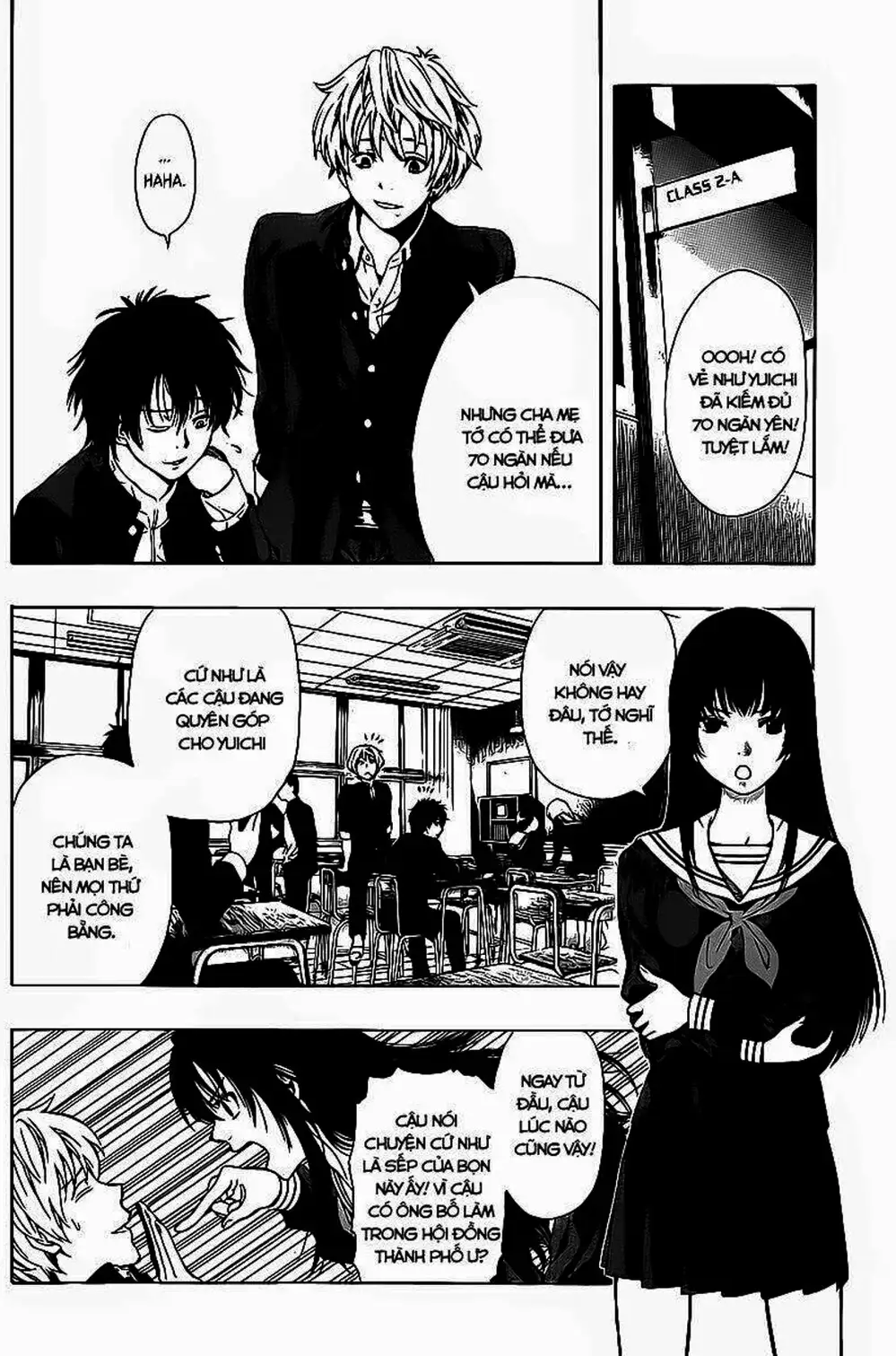 Truyện Tranh Trò Chơi Tình Bạn - Tomodachi Game trang 2