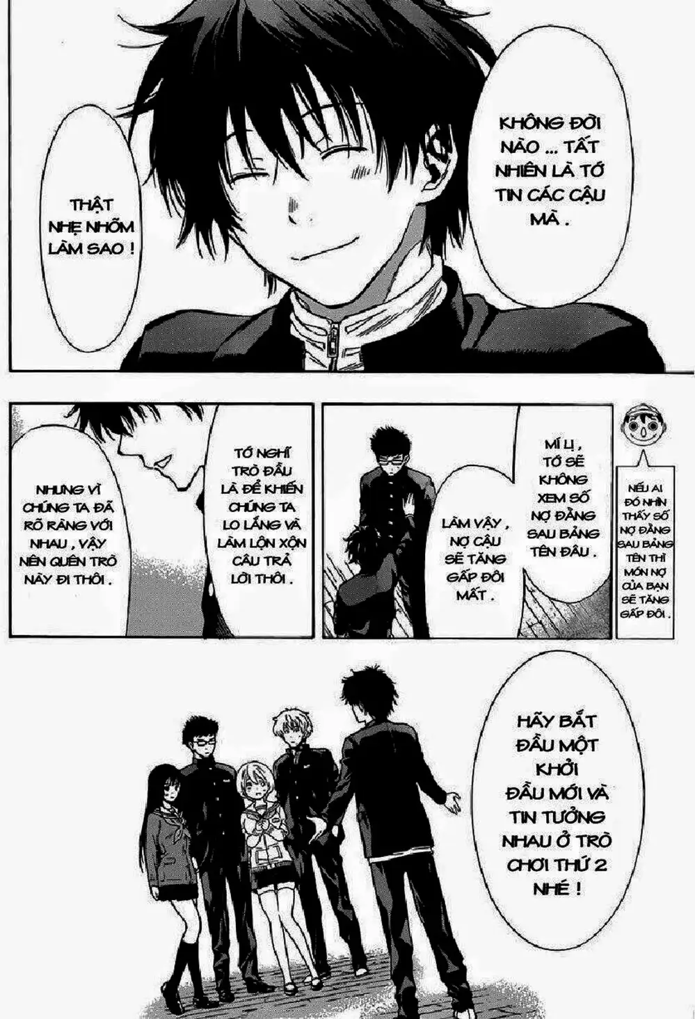 Truyện Tranh Trò Chơi Tình Bạn - Tomodachi Game trang 2