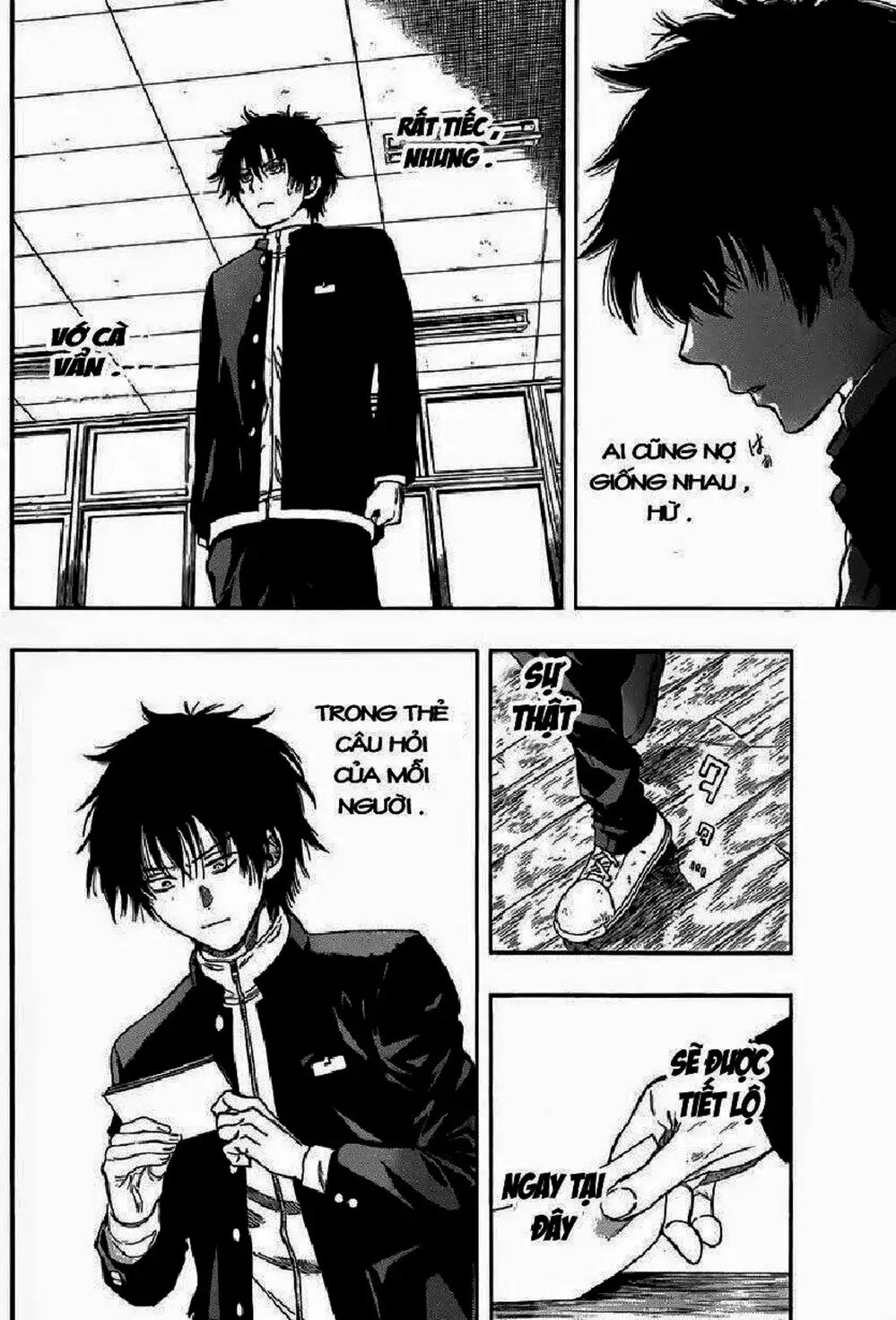 Truyện Tranh Trò Chơi Tình Bạn - Tomodachi Game trang 2