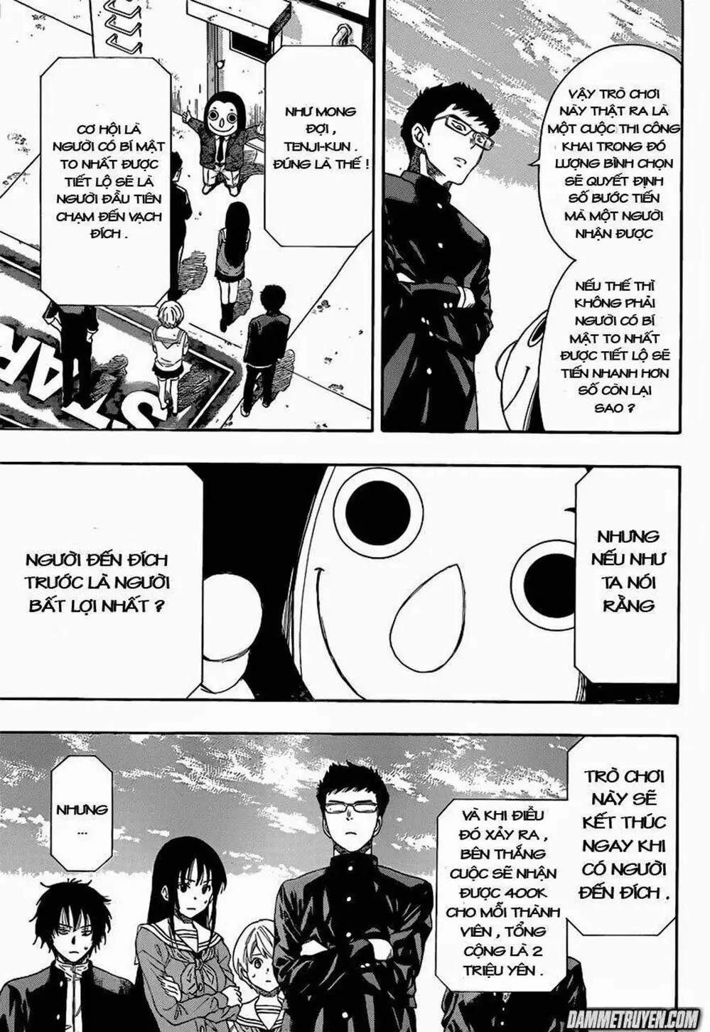 Truyện Tranh Trò Chơi Tình Bạn - Tomodachi Game trang 2