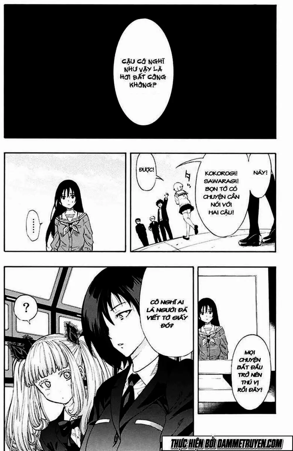 Truyện Tranh Trò Chơi Tình Bạn - Tomodachi Game trang 2