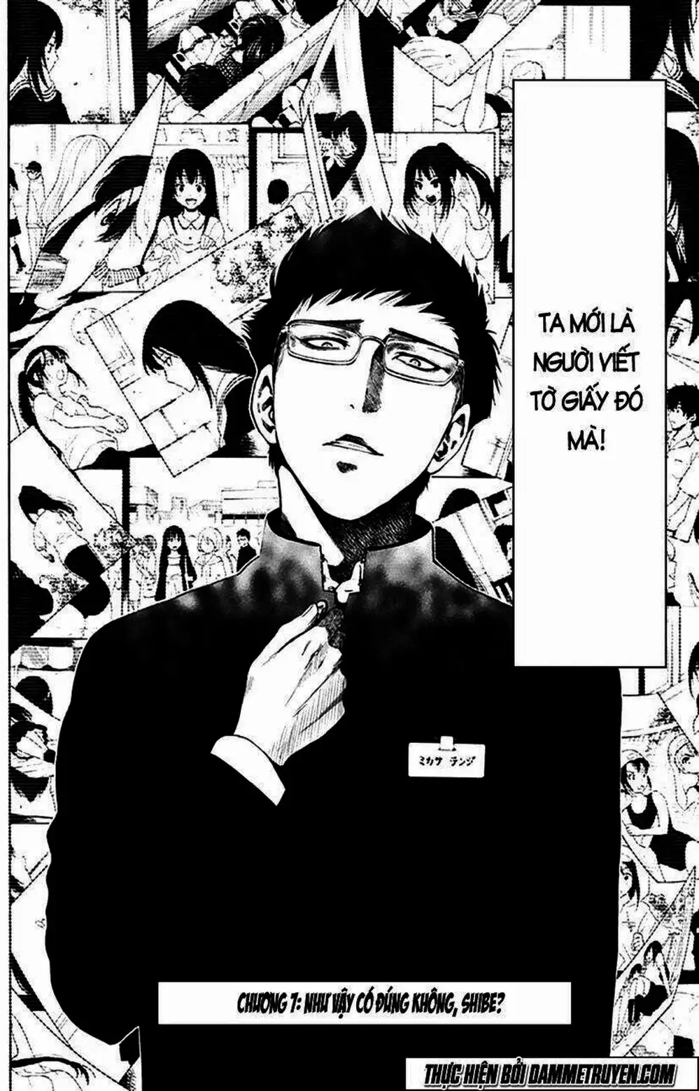 Truyện Tranh Trò Chơi Tình Bạn - Tomodachi Game trang 2