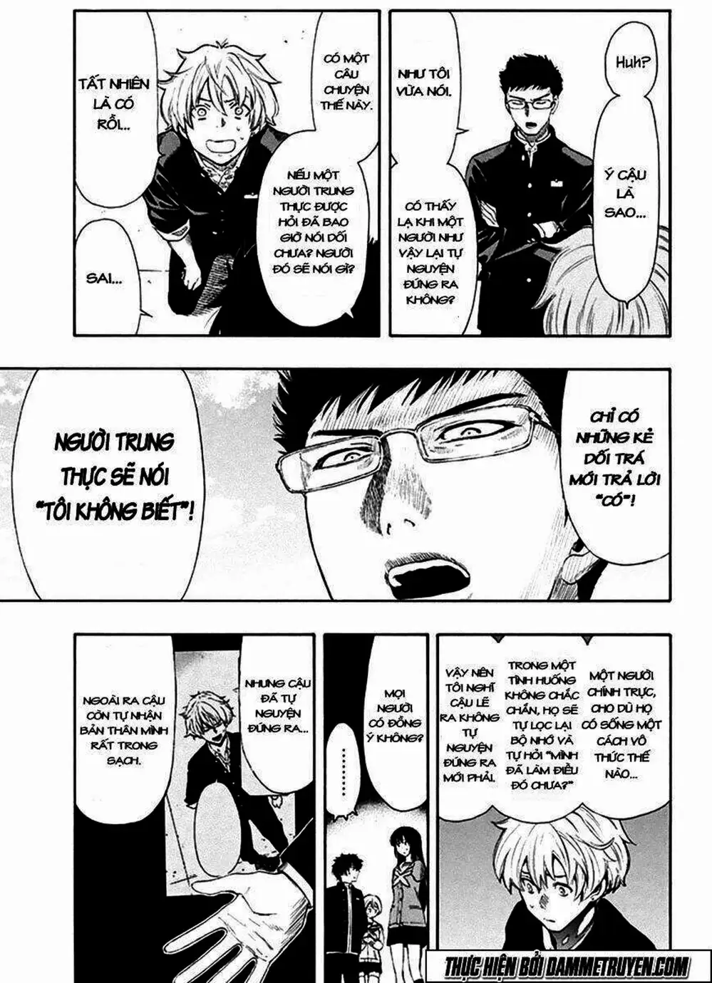 Truyện Tranh Trò Chơi Tình Bạn - Tomodachi Game trang 2