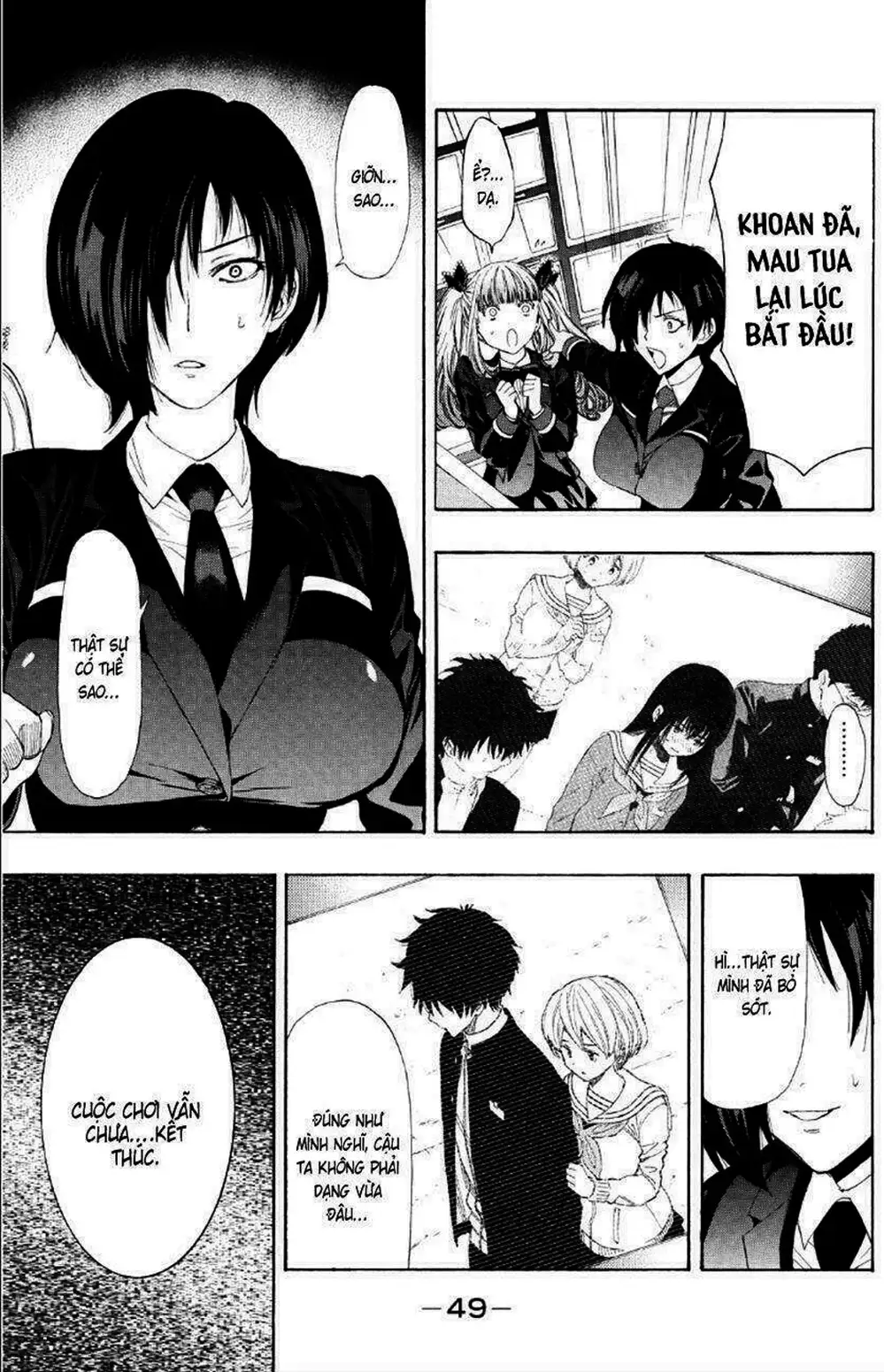 Truyện Tranh Trò Chơi Tình Bạn - Tomodachi Game trang 2