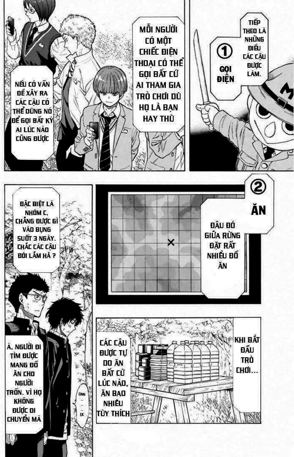 Truyện Tranh Trò Chơi Tình Bạn - Tomodachi Game trang 2