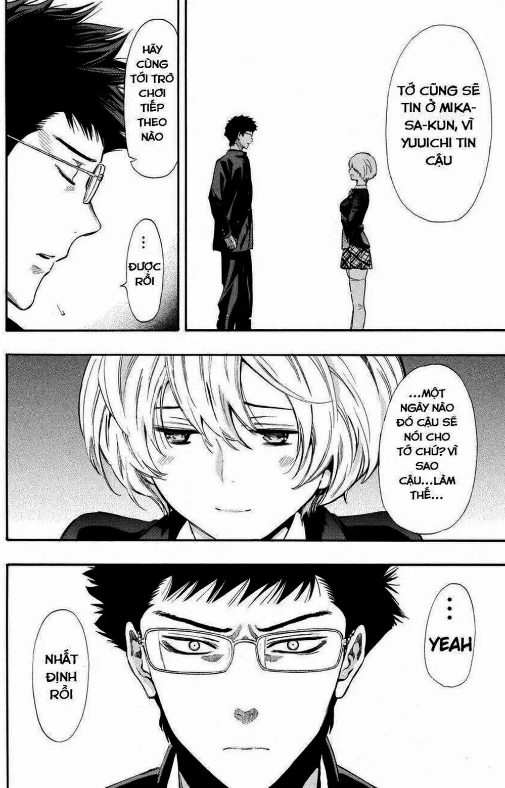 Truyện Tranh Trò Chơi Tình Bạn - Tomodachi Game trang 2