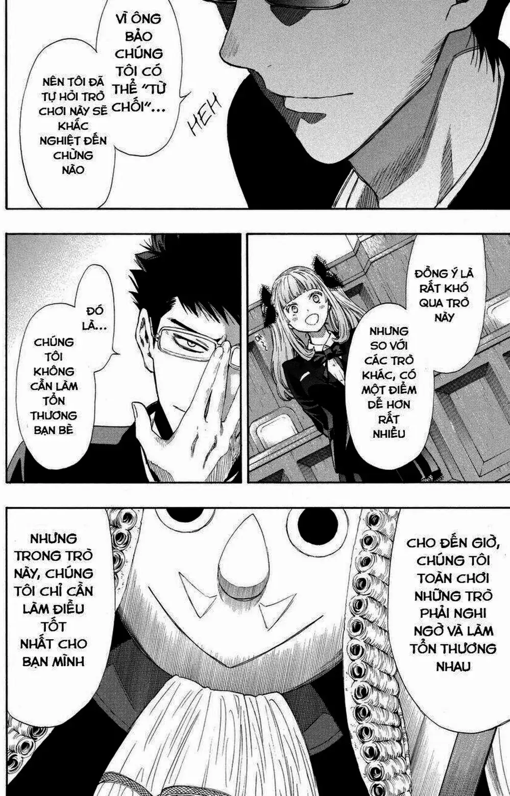 Truyện Tranh Trò Chơi Tình Bạn - Tomodachi Game trang 2