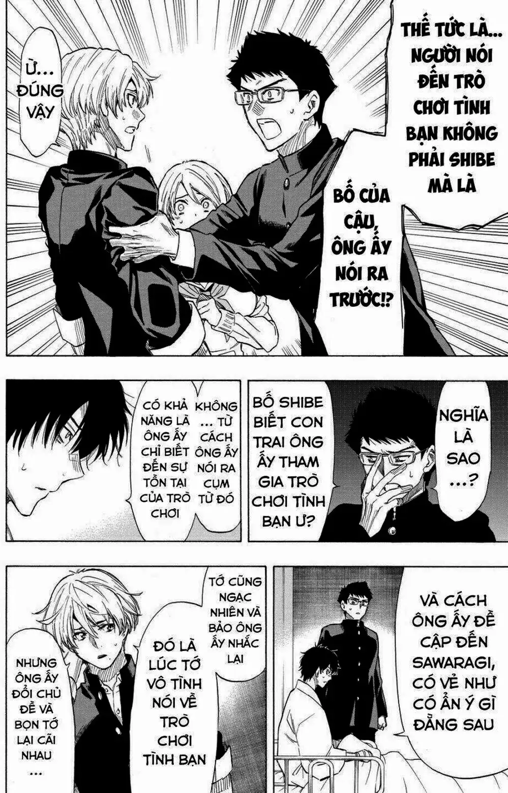 Truyện Tranh Trò Chơi Tình Bạn - Tomodachi Game trang 2