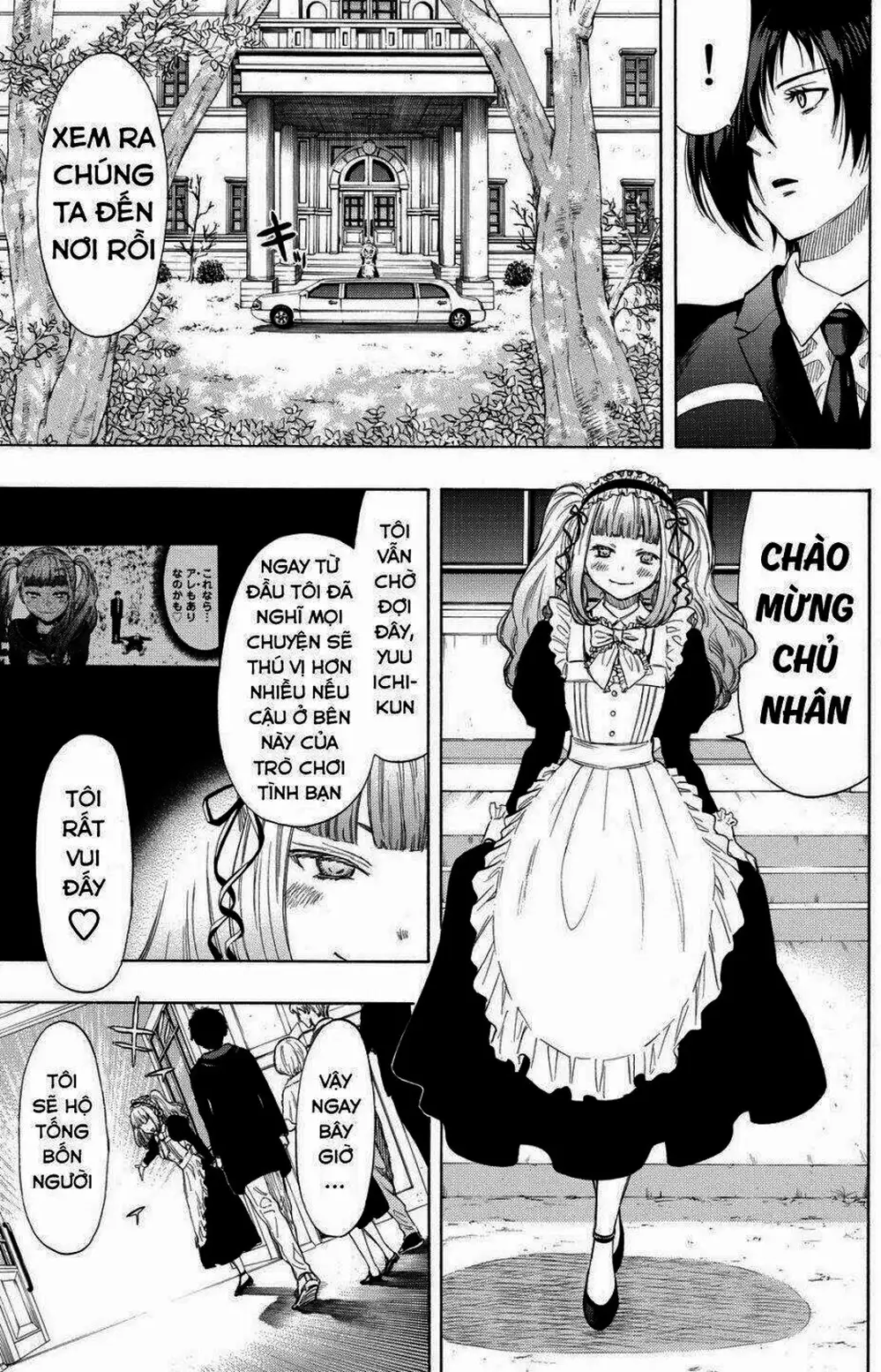 Truyện Tranh Trò Chơi Tình Bạn - Tomodachi Game trang 2