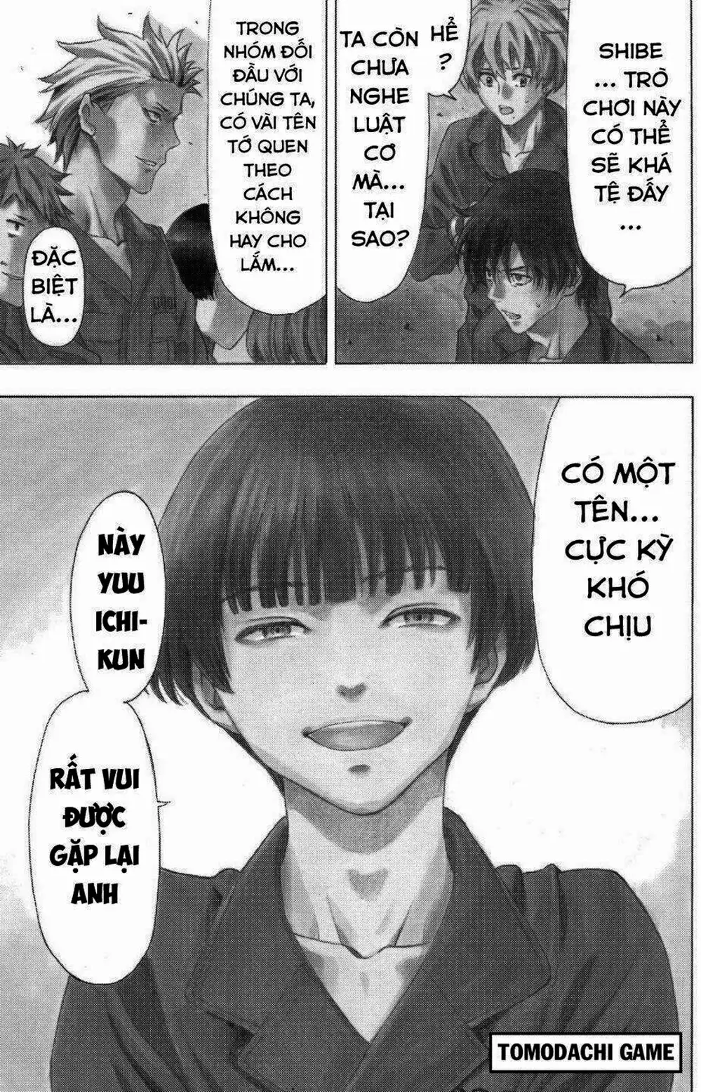 Truyện Tranh Trò Chơi Tình Bạn - Tomodachi Game trang 2