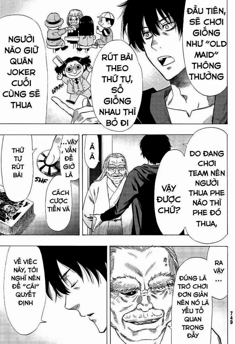 Truyện Tranh Trò Chơi Tình Bạn - Tomodachi Game trang 2