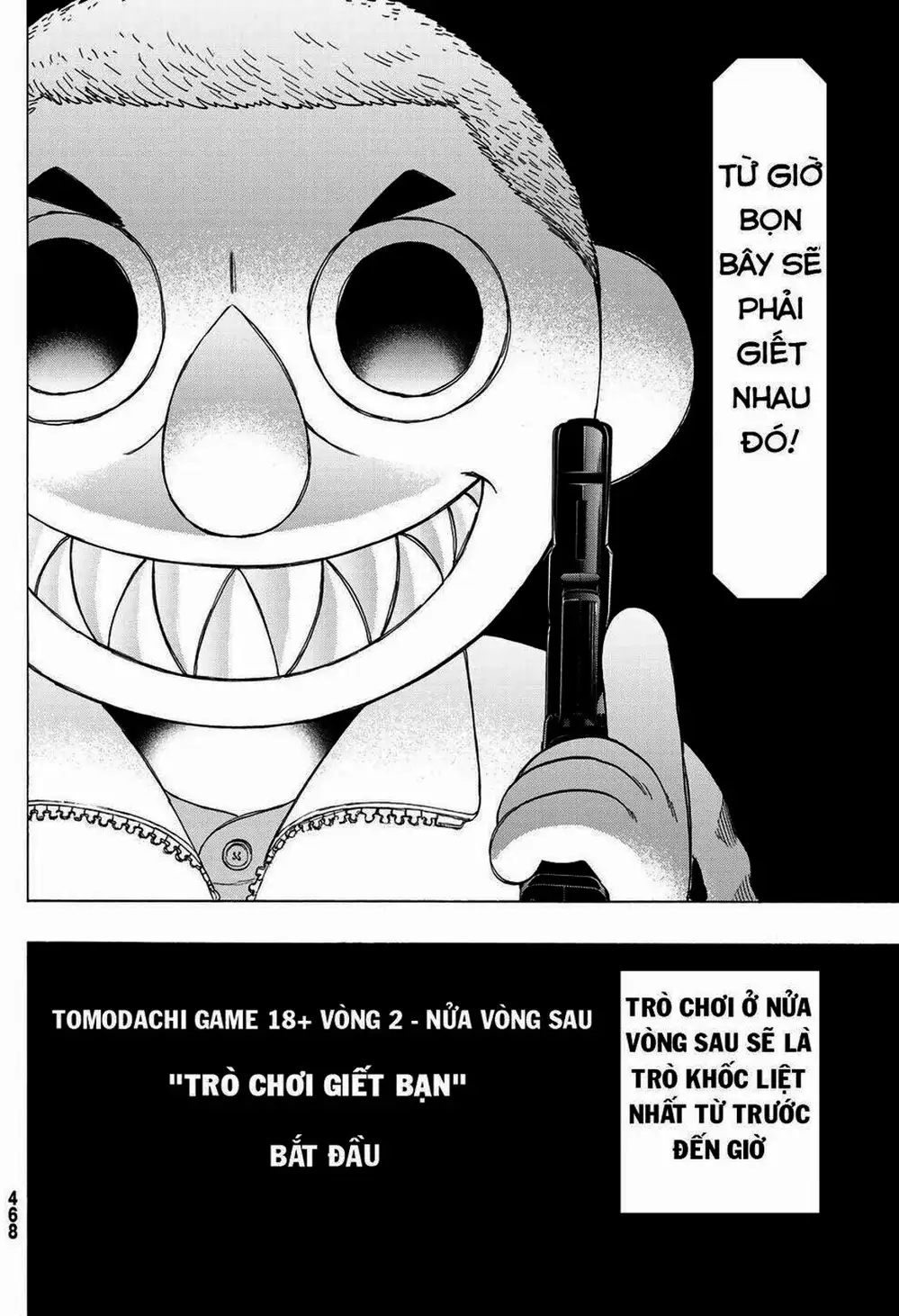 Truyện Tranh Trò Chơi Tình Bạn - Tomodachi Game trang 2