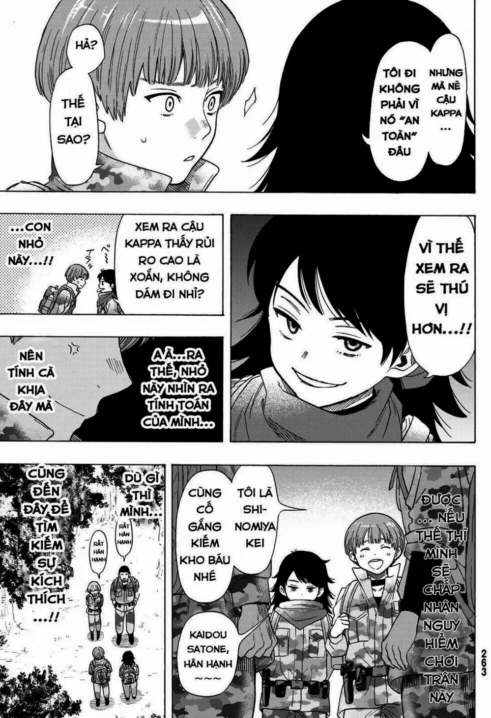 Truyện Tranh Trò Chơi Tình Bạn - Tomodachi Game trang 2