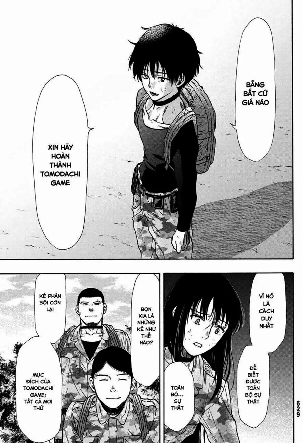 Truyện Tranh Trò Chơi Tình Bạn - Tomodachi Game trang 2