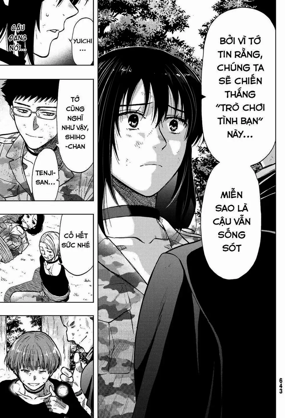 Truyện Tranh Trò Chơi Tình Bạn - Tomodachi Game trang 2