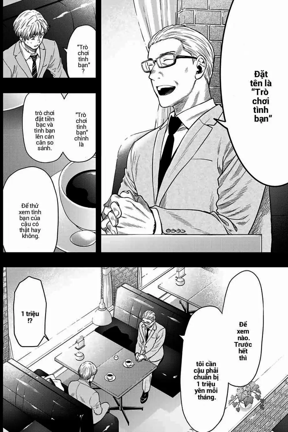 Truyện Tranh Trò Chơi Tình Bạn - Tomodachi Game trang 2