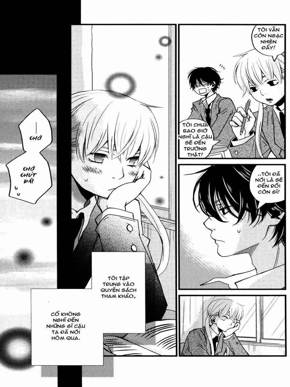 Truyện Tranh Quái Vật Bàn Bên - Tonari No Kaibutsu-Kun trang 4