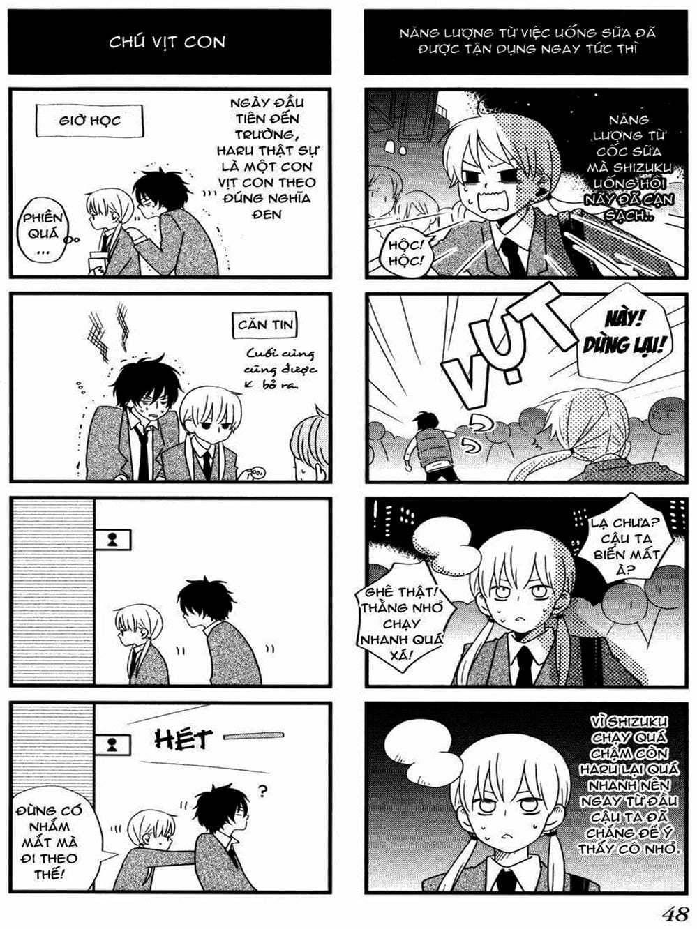 Truyện Tranh Quái Vật Bàn Bên - Tonari No Kaibutsu-Kun trang 4