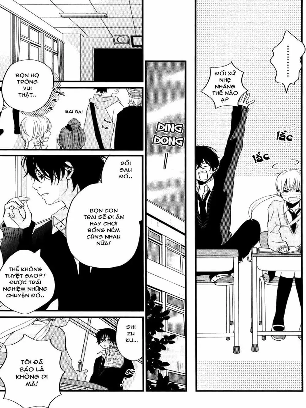 Truyện Tranh Quái Vật Bàn Bên - Tonari No Kaibutsu-Kun trang 4