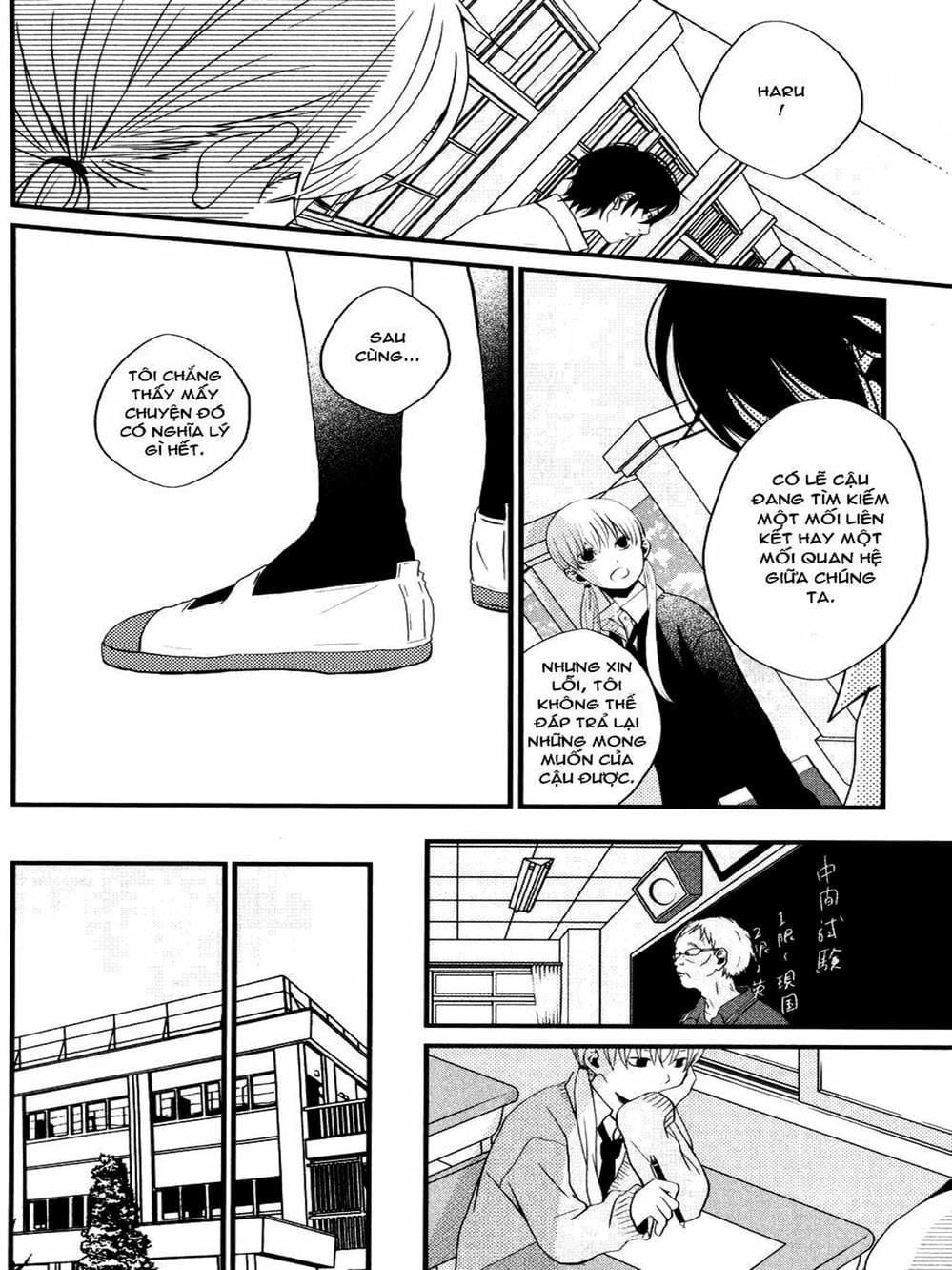 Truyện Tranh Quái Vật Bàn Bên - Tonari No Kaibutsu-Kun trang 4