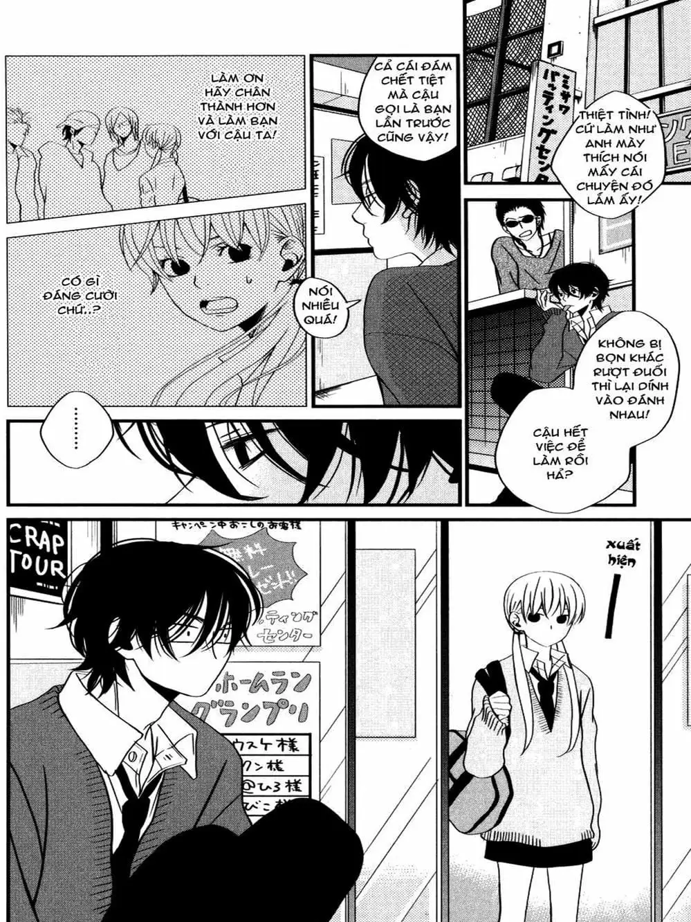 Truyện Tranh Quái Vật Bàn Bên - Tonari No Kaibutsu-Kun trang 4