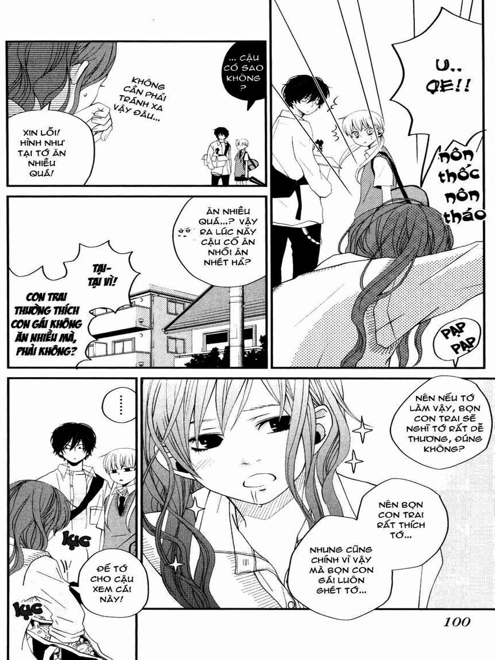 Truyện Tranh Quái Vật Bàn Bên - Tonari No Kaibutsu-Kun trang 4