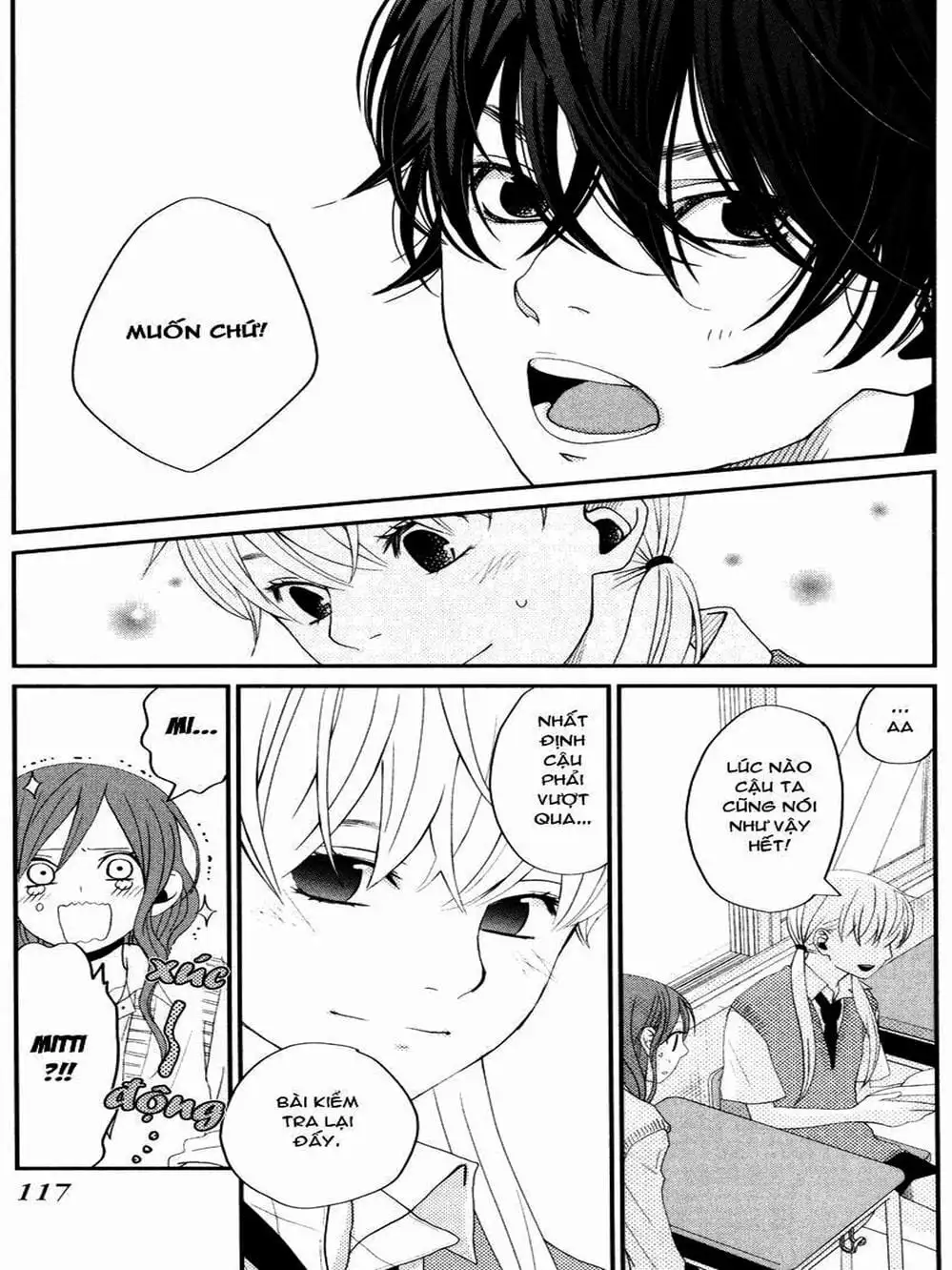 Truyện Tranh Quái Vật Bàn Bên - Tonari No Kaibutsu-Kun trang 4