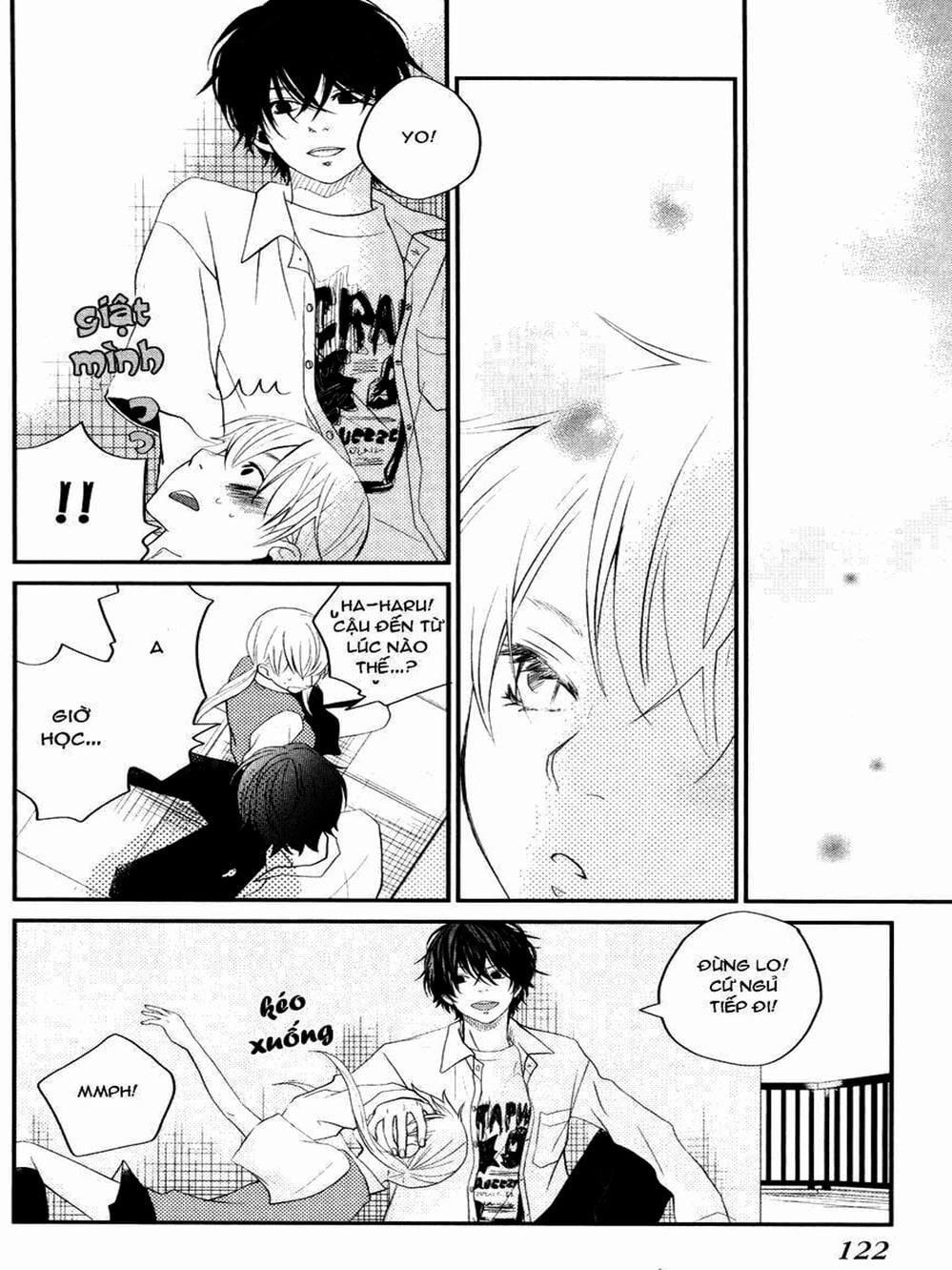 Truyện Tranh Quái Vật Bàn Bên - Tonari No Kaibutsu-Kun trang 4