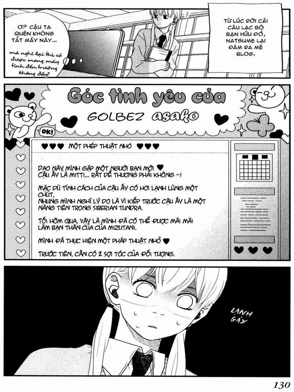 Truyện Tranh Quái Vật Bàn Bên - Tonari No Kaibutsu-Kun trang 4