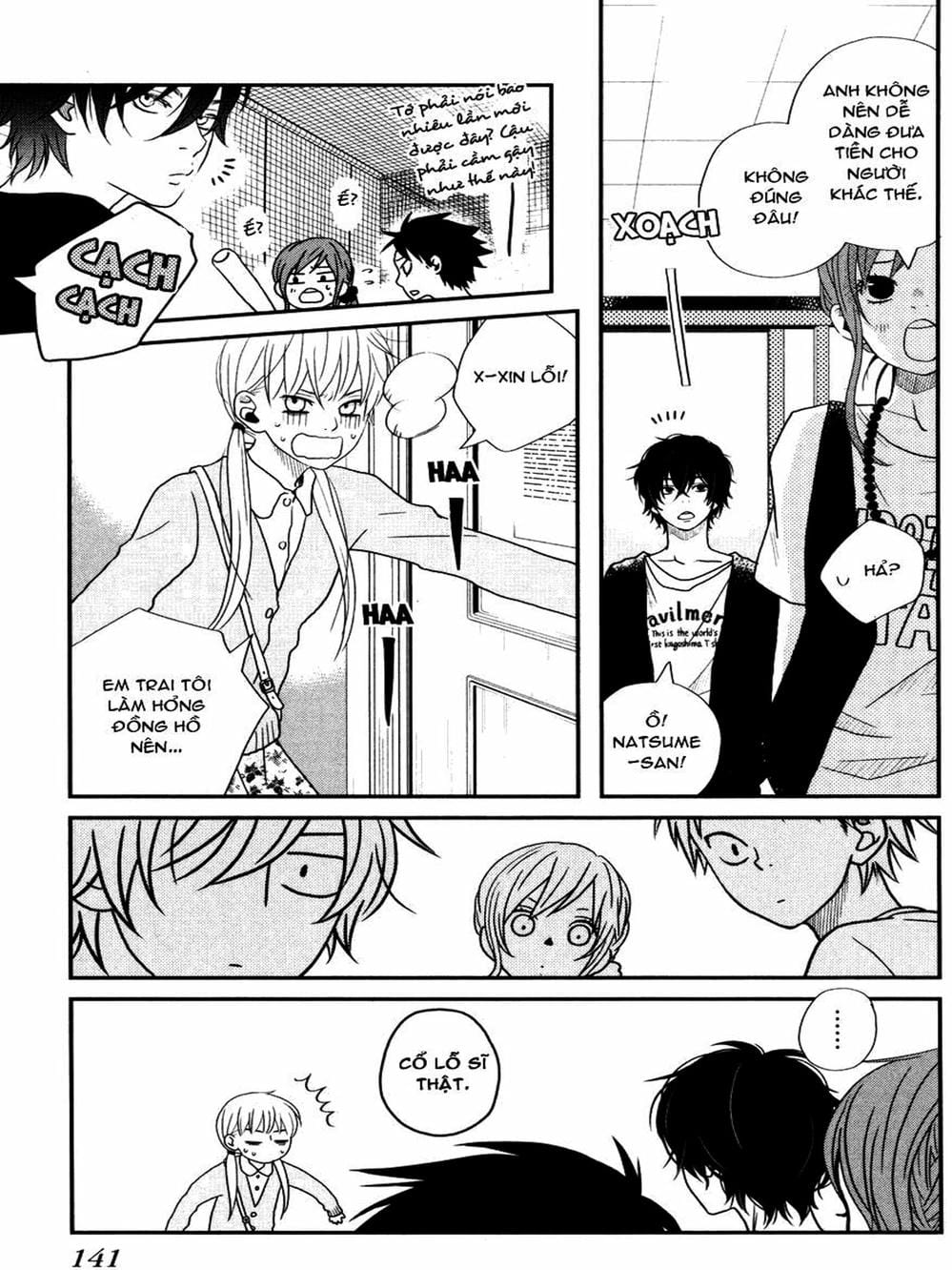 Truyện Tranh Quái Vật Bàn Bên - Tonari No Kaibutsu-Kun trang 4