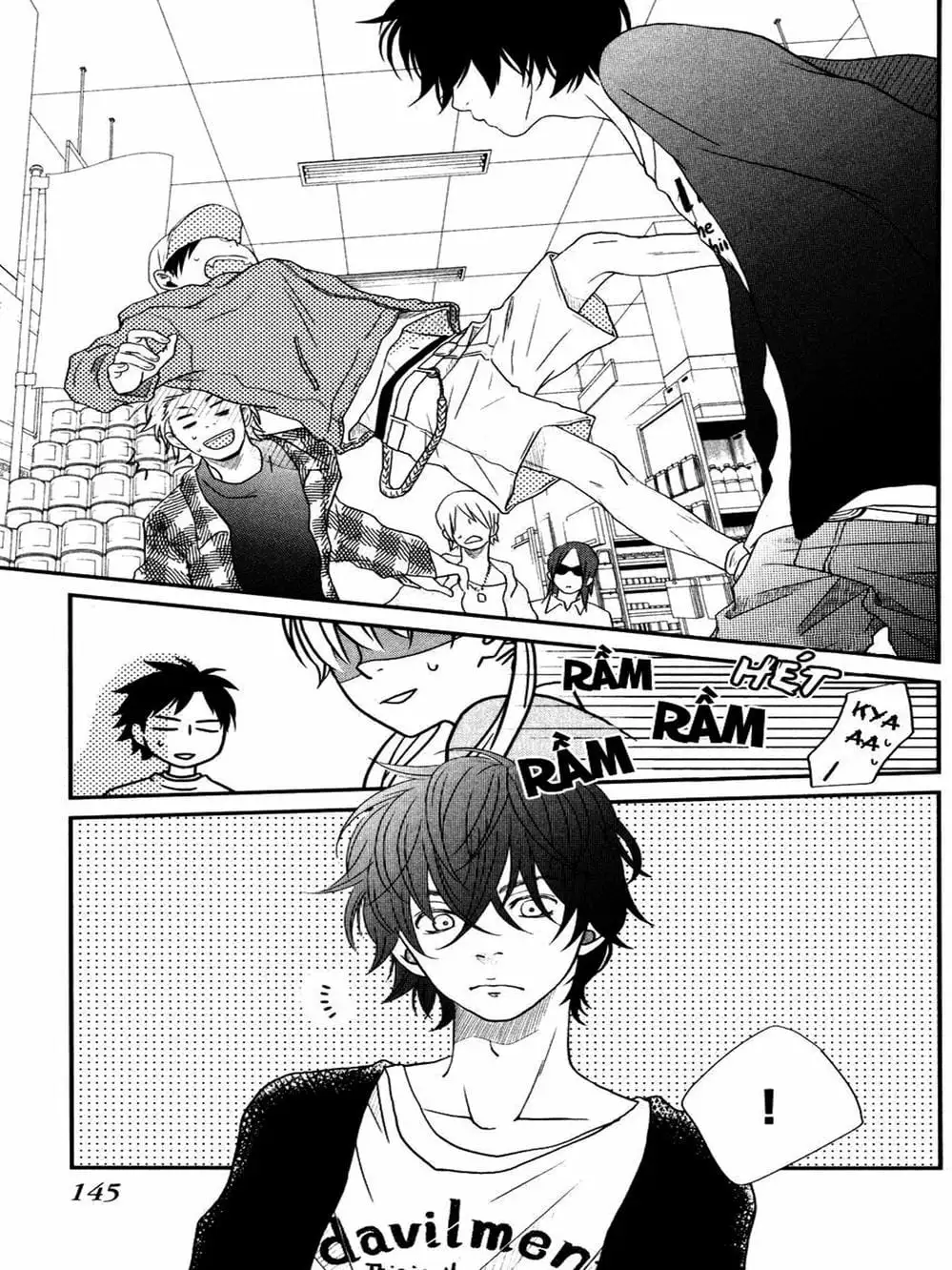 Truyện Tranh Quái Vật Bàn Bên - Tonari No Kaibutsu-Kun trang 4