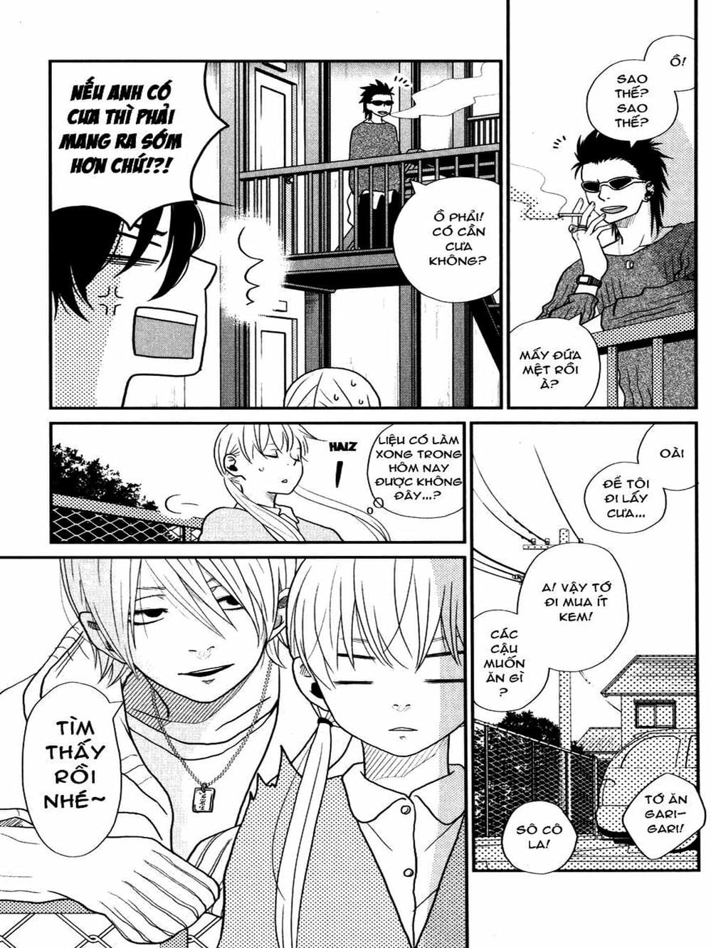 Truyện Tranh Quái Vật Bàn Bên - Tonari No Kaibutsu-Kun trang 4