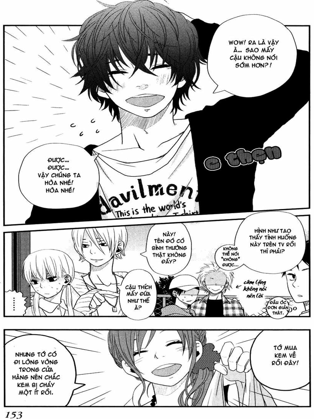 Truyện Tranh Quái Vật Bàn Bên - Tonari No Kaibutsu-Kun trang 4