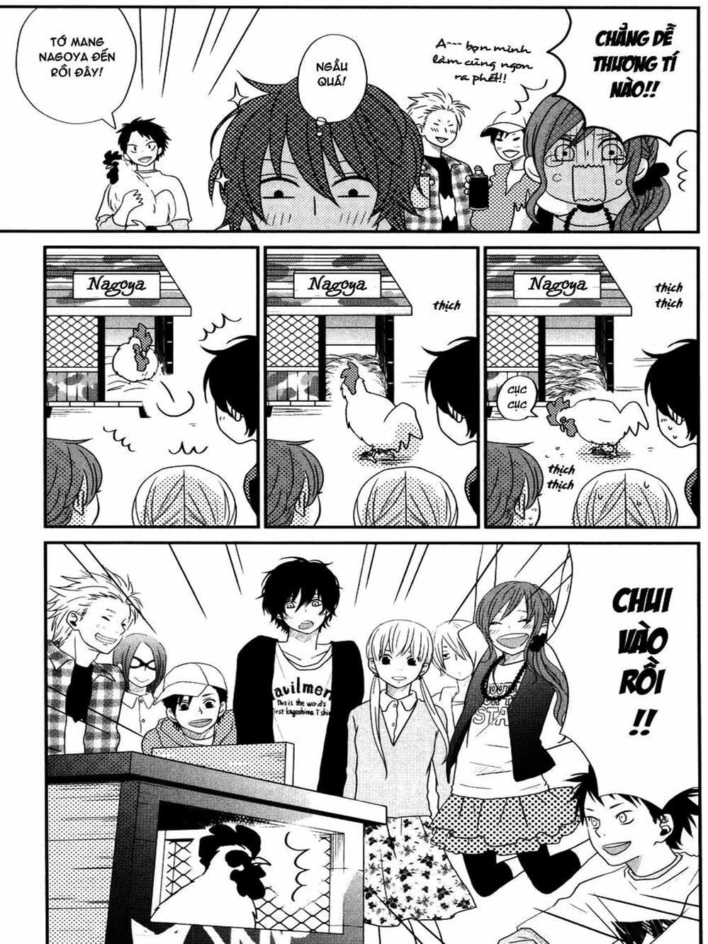 Truyện Tranh Quái Vật Bàn Bên - Tonari No Kaibutsu-Kun trang 4