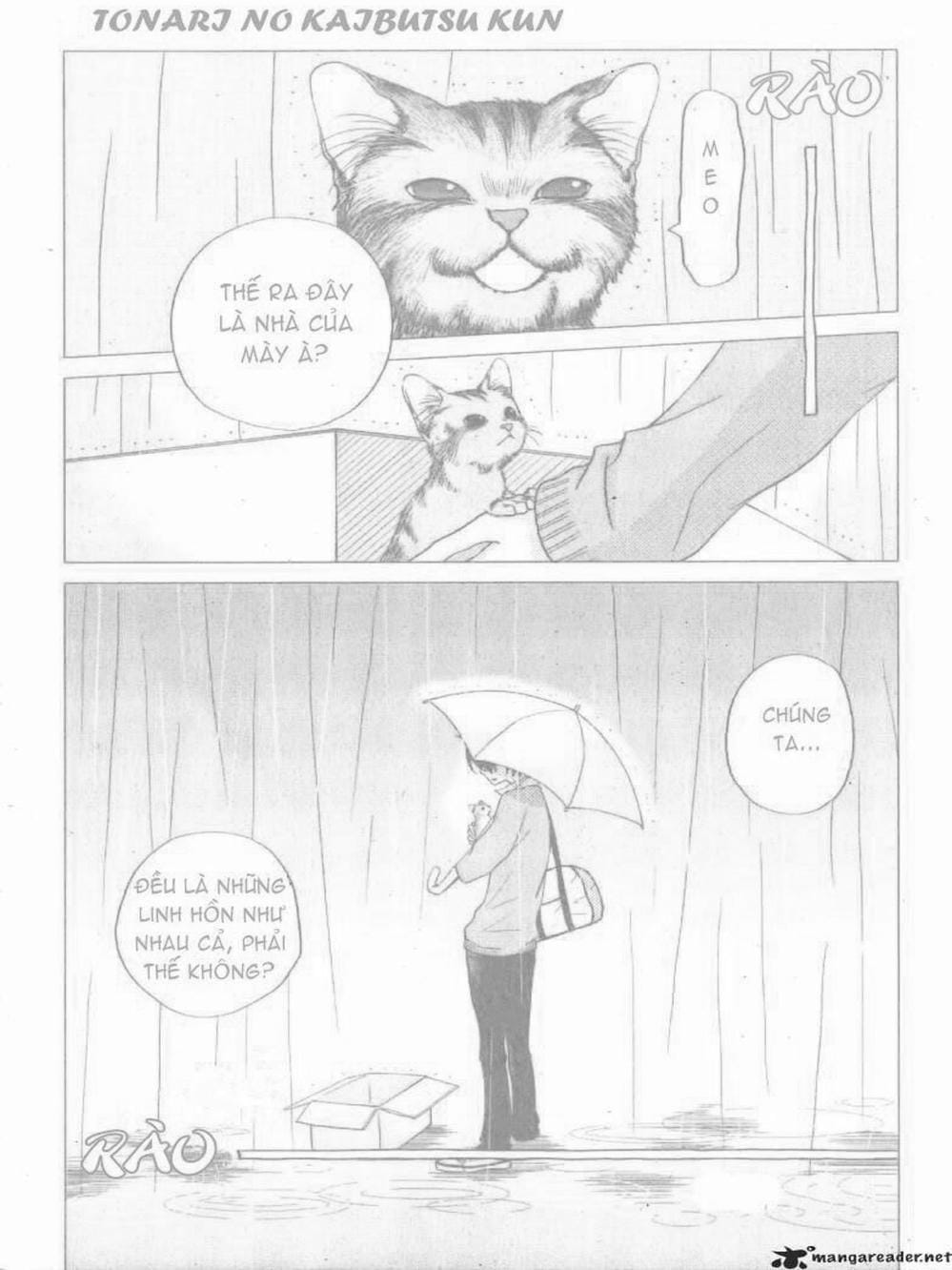 Truyện Tranh Quái Vật Bàn Bên - Tonari No Kaibutsu-Kun trang 4