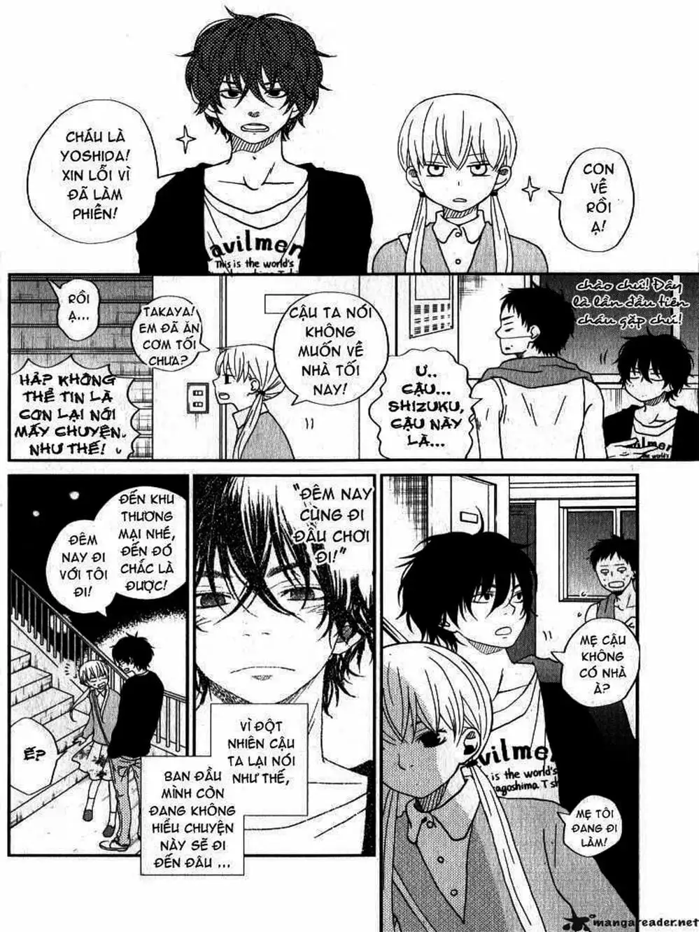 Truyện Tranh Quái Vật Bàn Bên - Tonari No Kaibutsu-Kun trang 4