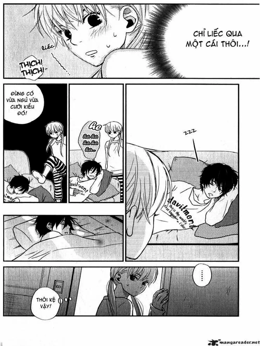 Truyện Tranh Quái Vật Bàn Bên - Tonari No Kaibutsu-Kun trang 4