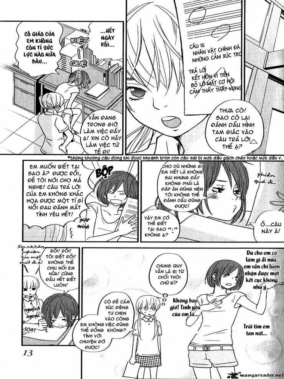 Truyện Tranh Quái Vật Bàn Bên - Tonari No Kaibutsu-Kun trang 4