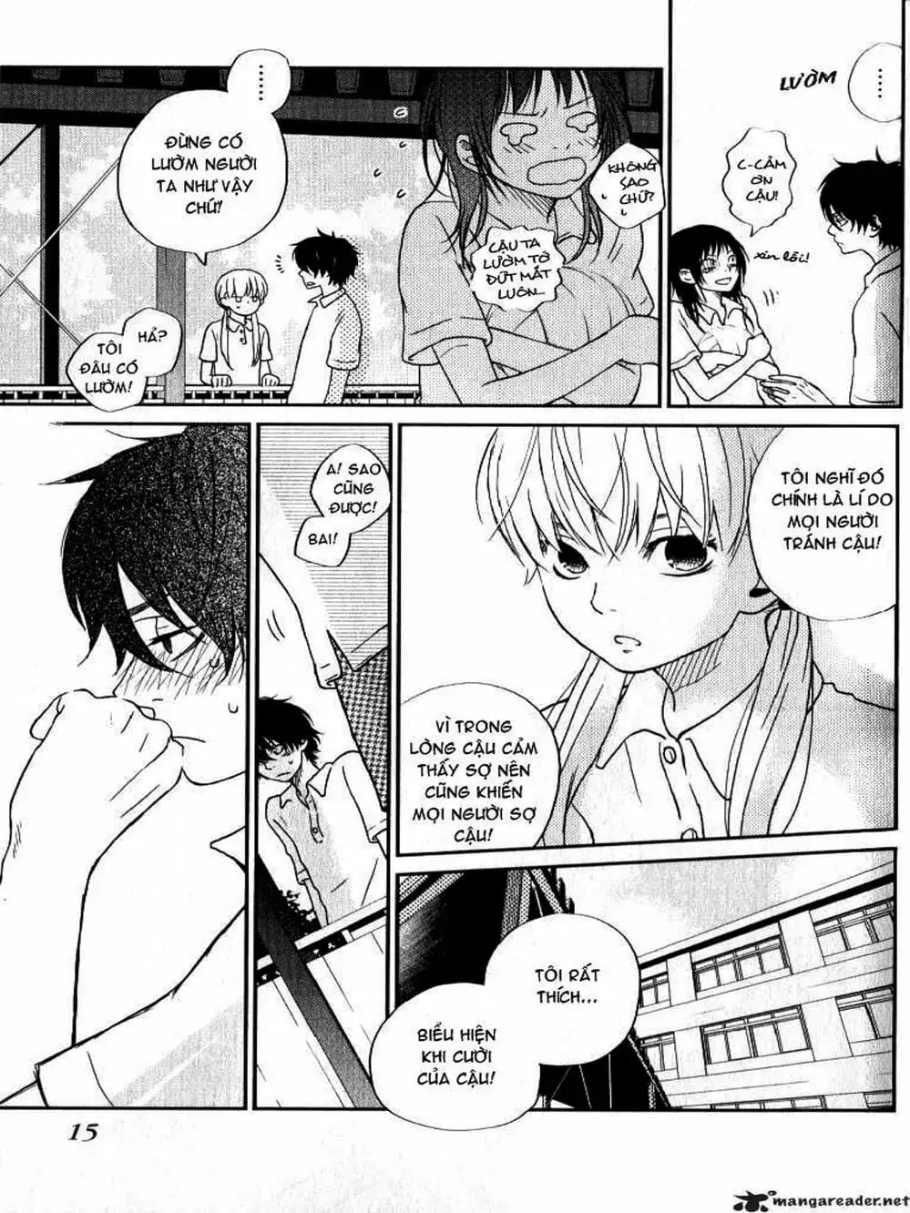 Truyện Tranh Quái Vật Bàn Bên - Tonari No Kaibutsu-Kun trang 4