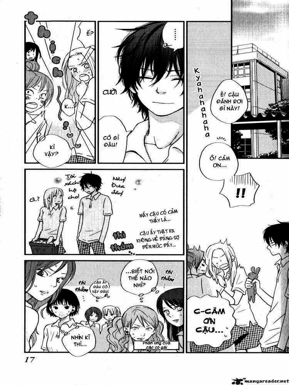 Truyện Tranh Quái Vật Bàn Bên - Tonari No Kaibutsu-Kun trang 4