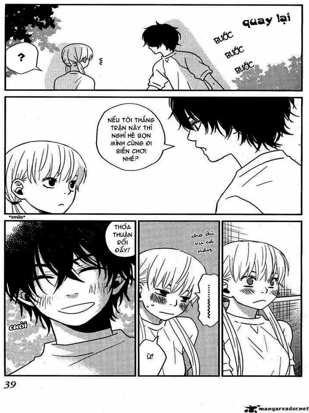 Truyện Tranh Quái Vật Bàn Bên - Tonari No Kaibutsu-Kun trang 4