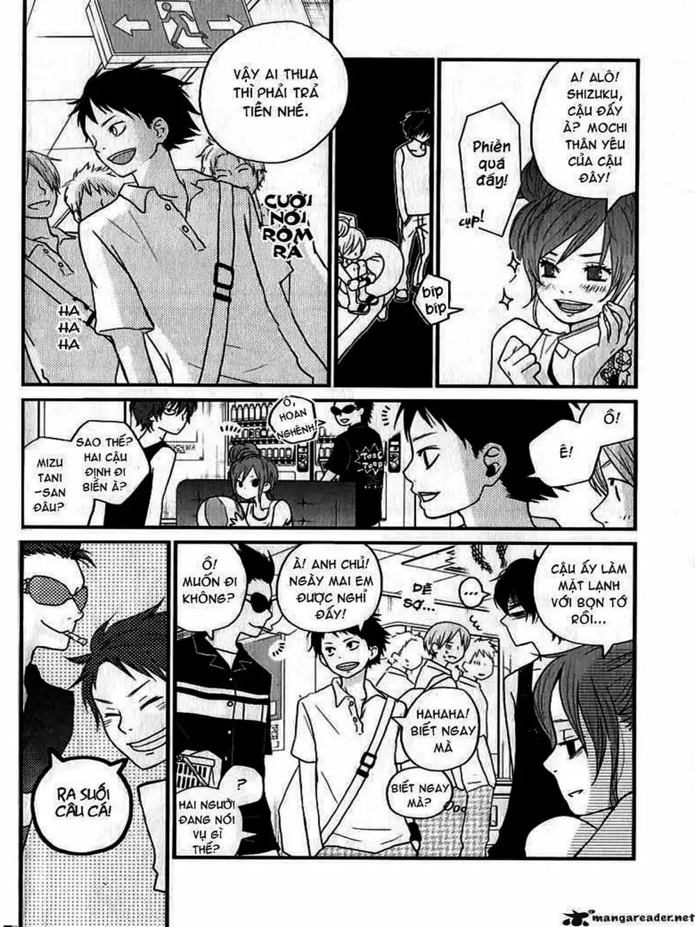 Truyện Tranh Quái Vật Bàn Bên - Tonari No Kaibutsu-Kun trang 4