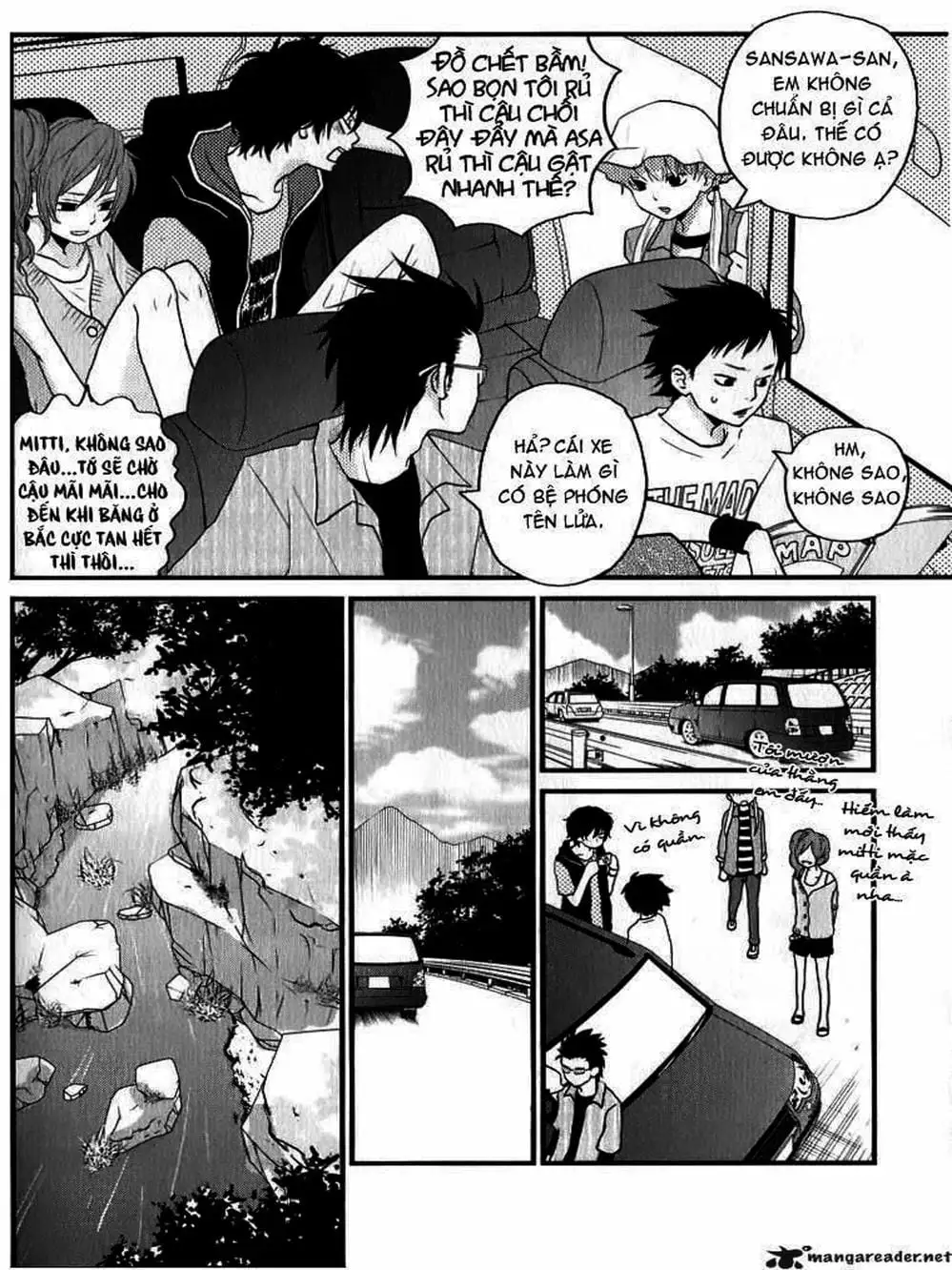 Truyện Tranh Quái Vật Bàn Bên - Tonari No Kaibutsu-Kun trang 4