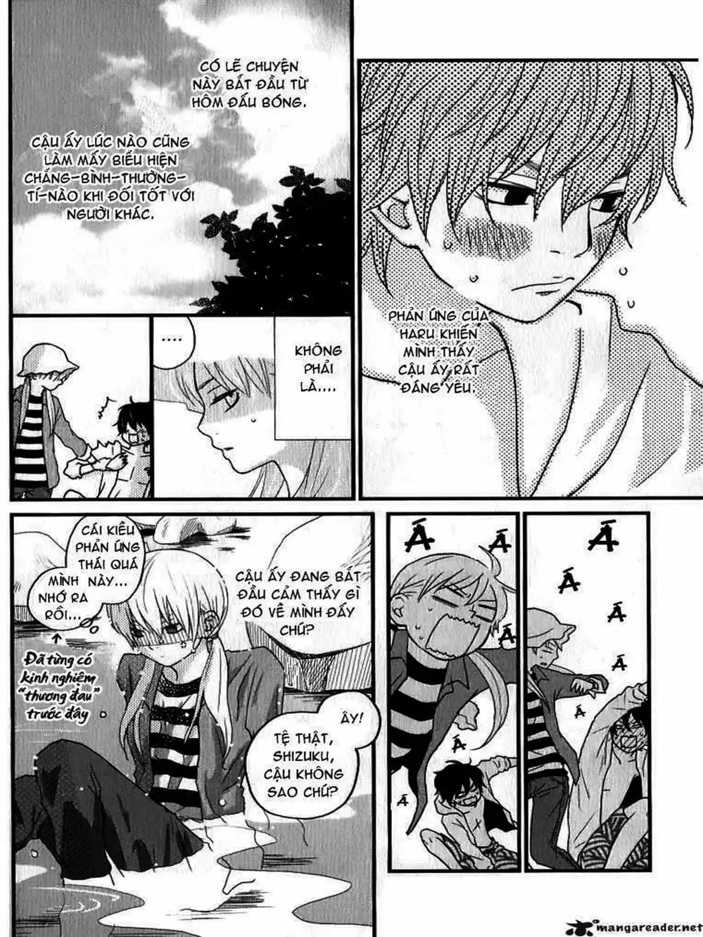 Truyện Tranh Quái Vật Bàn Bên - Tonari No Kaibutsu-Kun trang 4